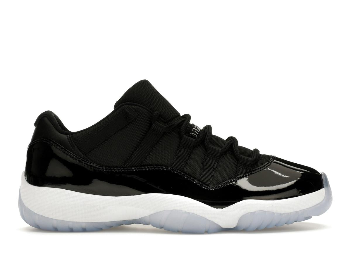 Jordan 11 Retro Low Space Jam, FV5104-004, Black, Patent Leather