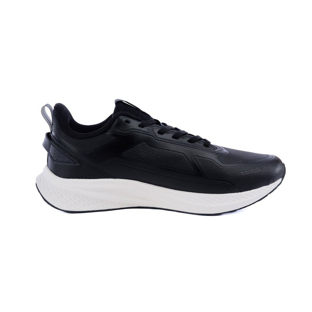 Men's Running Shoes Breathable Mesh Black White