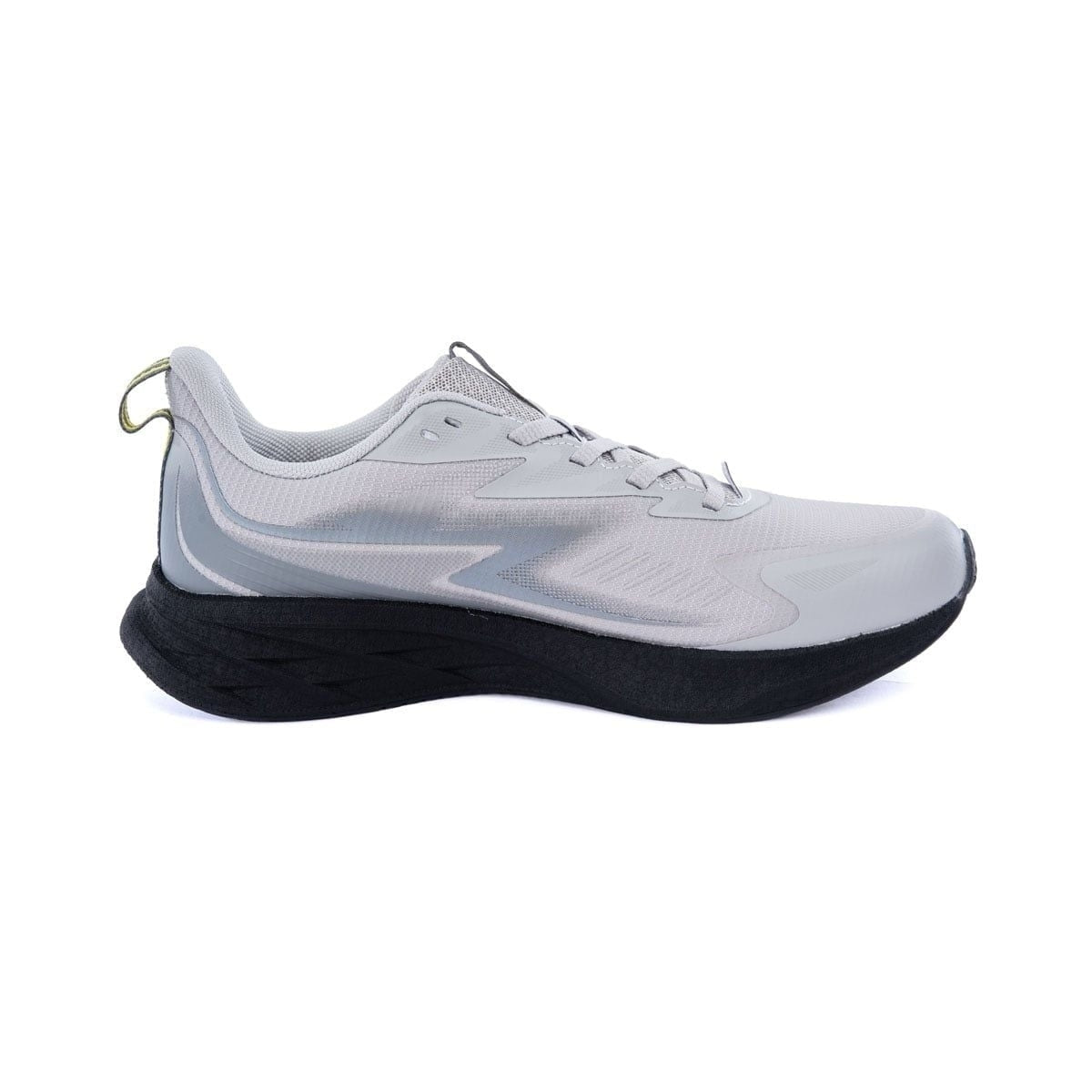Men's Running Shoes Lightweight Breathable Mesh Grey Black