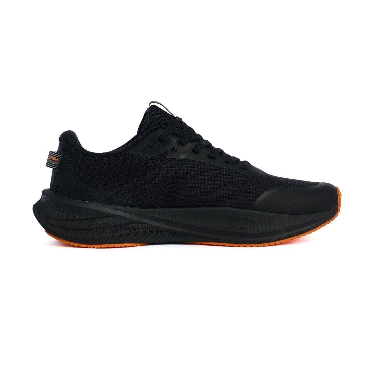 Exploitkick Running Shoes Black Orange Mesh