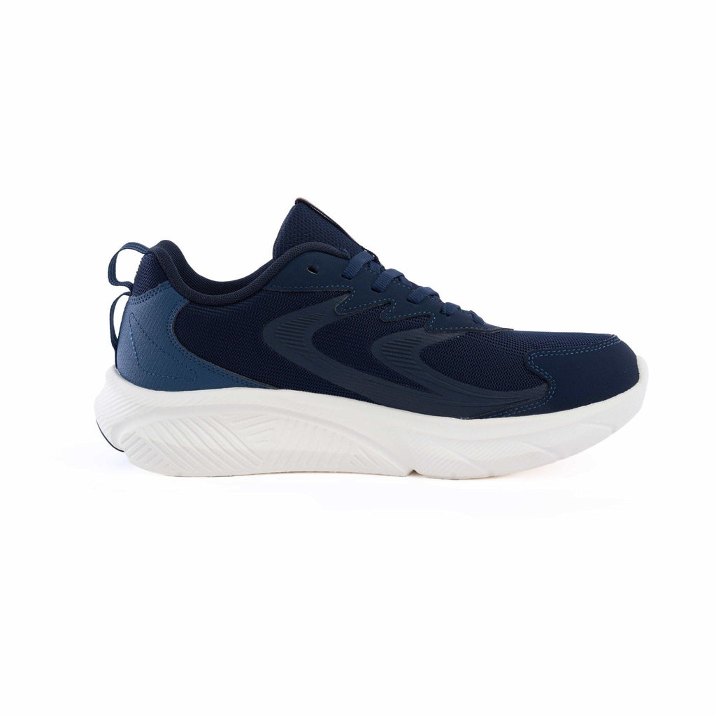 Men's Running Shoes Lightweight Breathable Navy Mesh