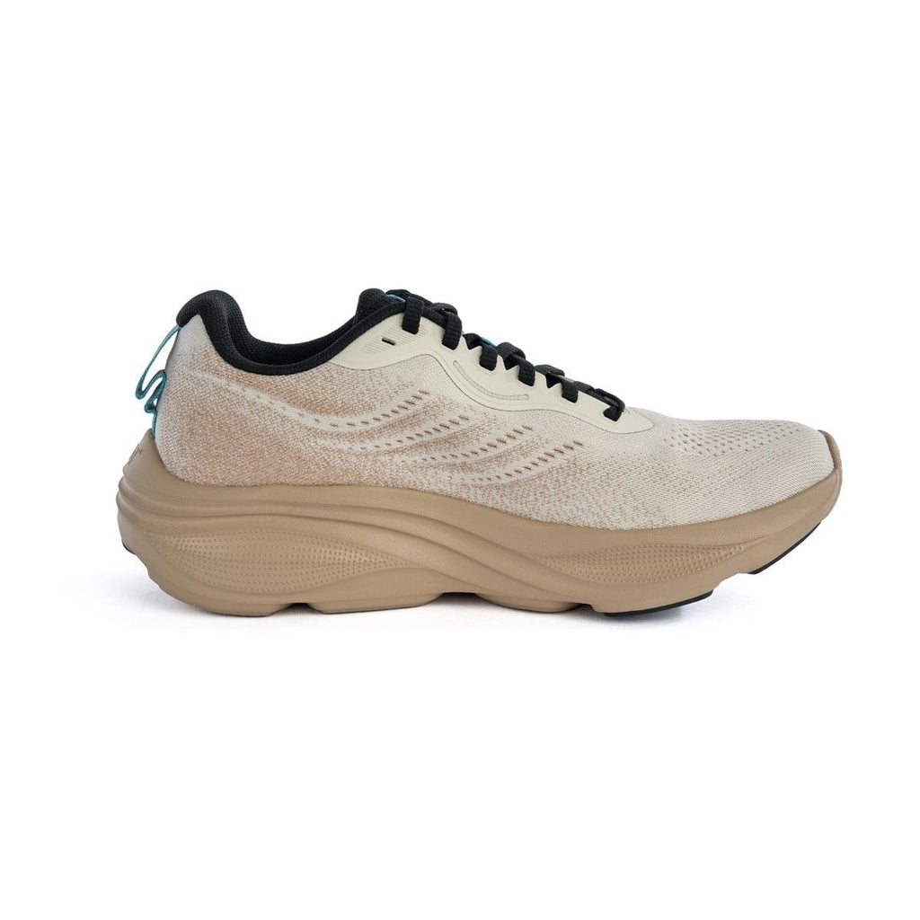 Men's Max Cushioning Running Shoes Breathable Mesh Sneakers - Tan Beige