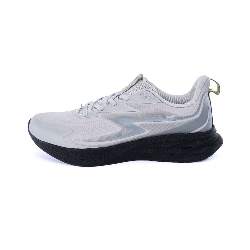 Men's Running Shoes Lightweight Breathable Mesh Grey Black