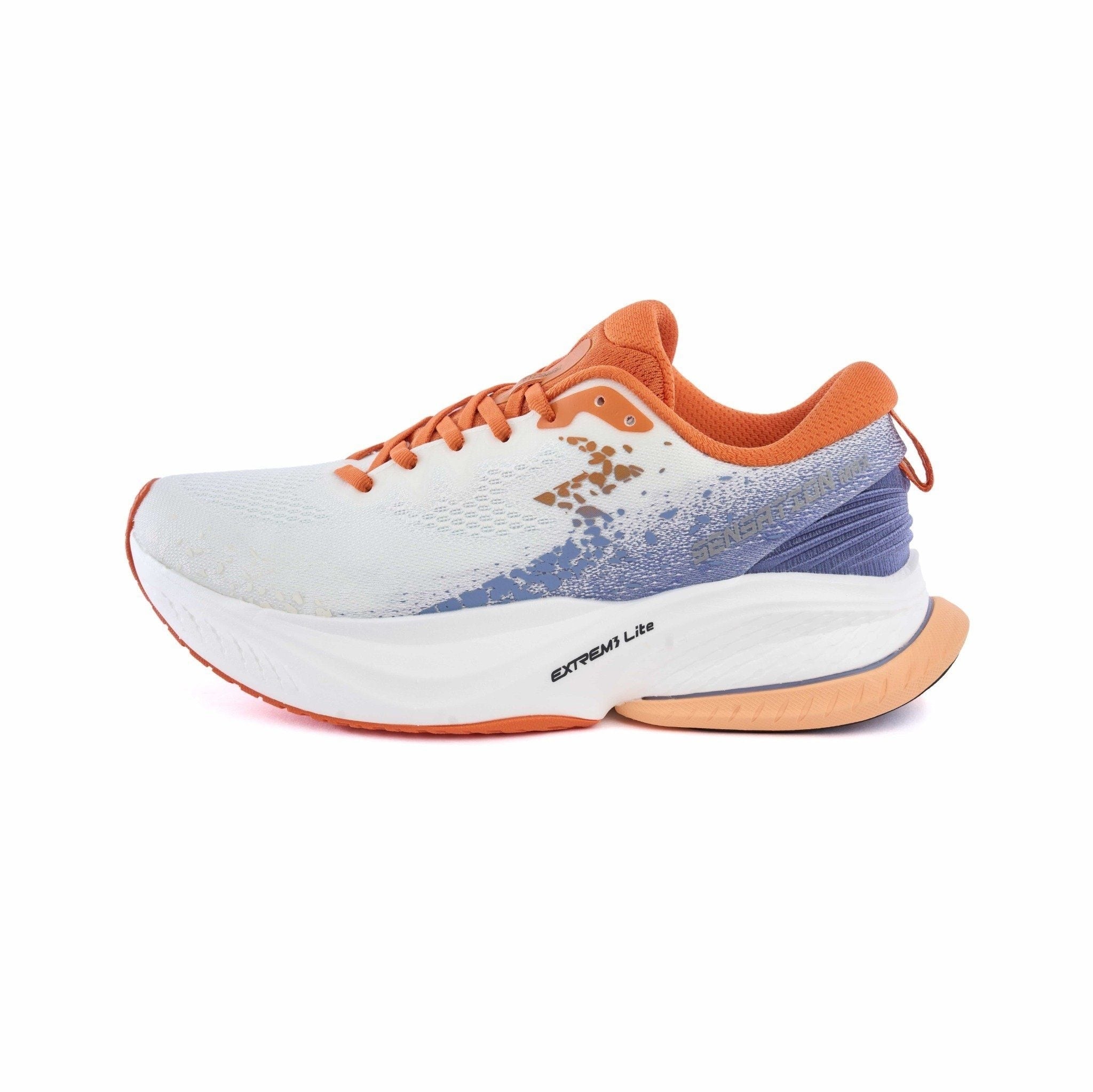 Exploitkick Running Shoes Mesh White Orange
