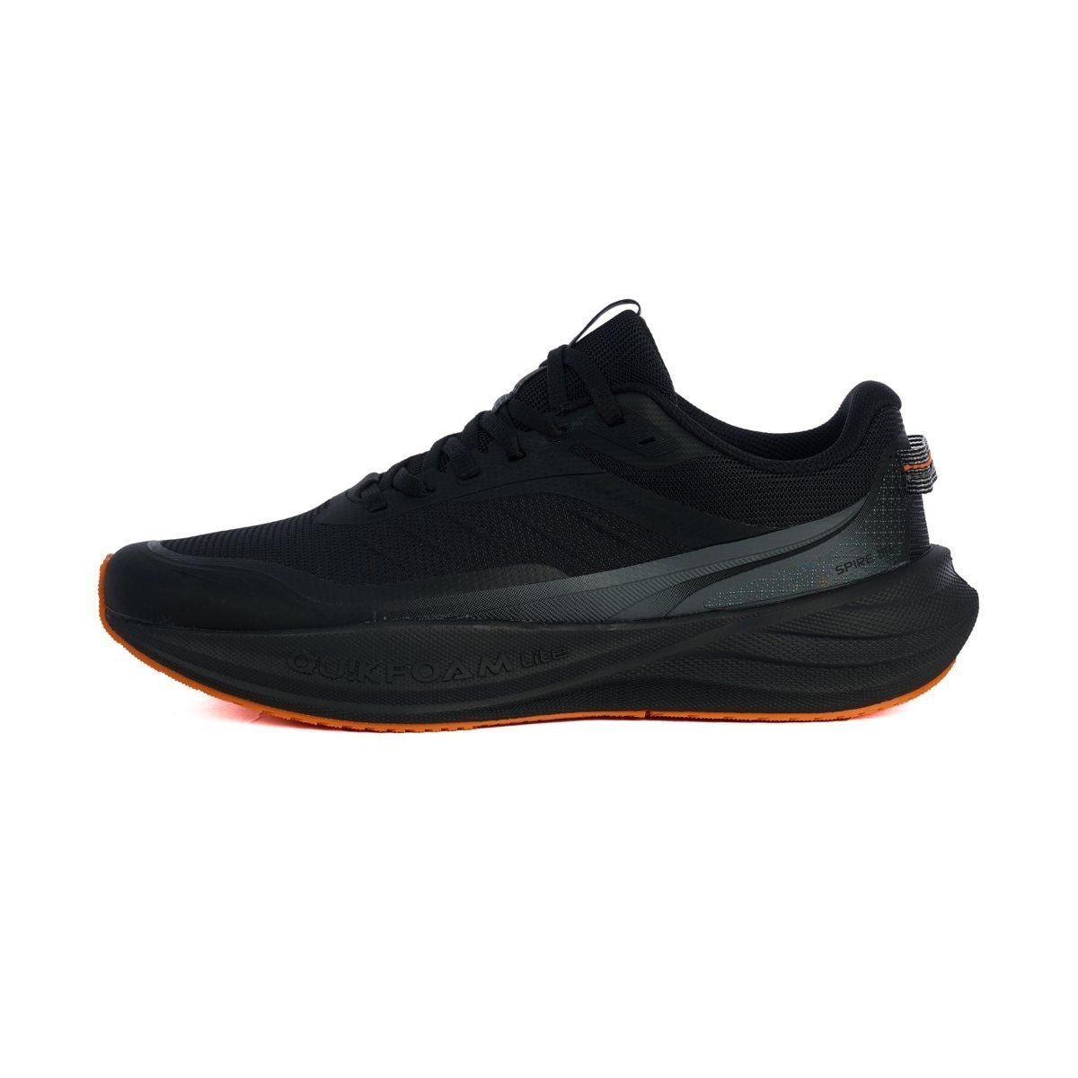 Exploitkick Running Shoes Black Orange Mesh