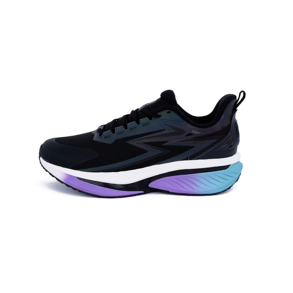 Men's Running Shoes Breathable Mesh Black Blue Gradient
