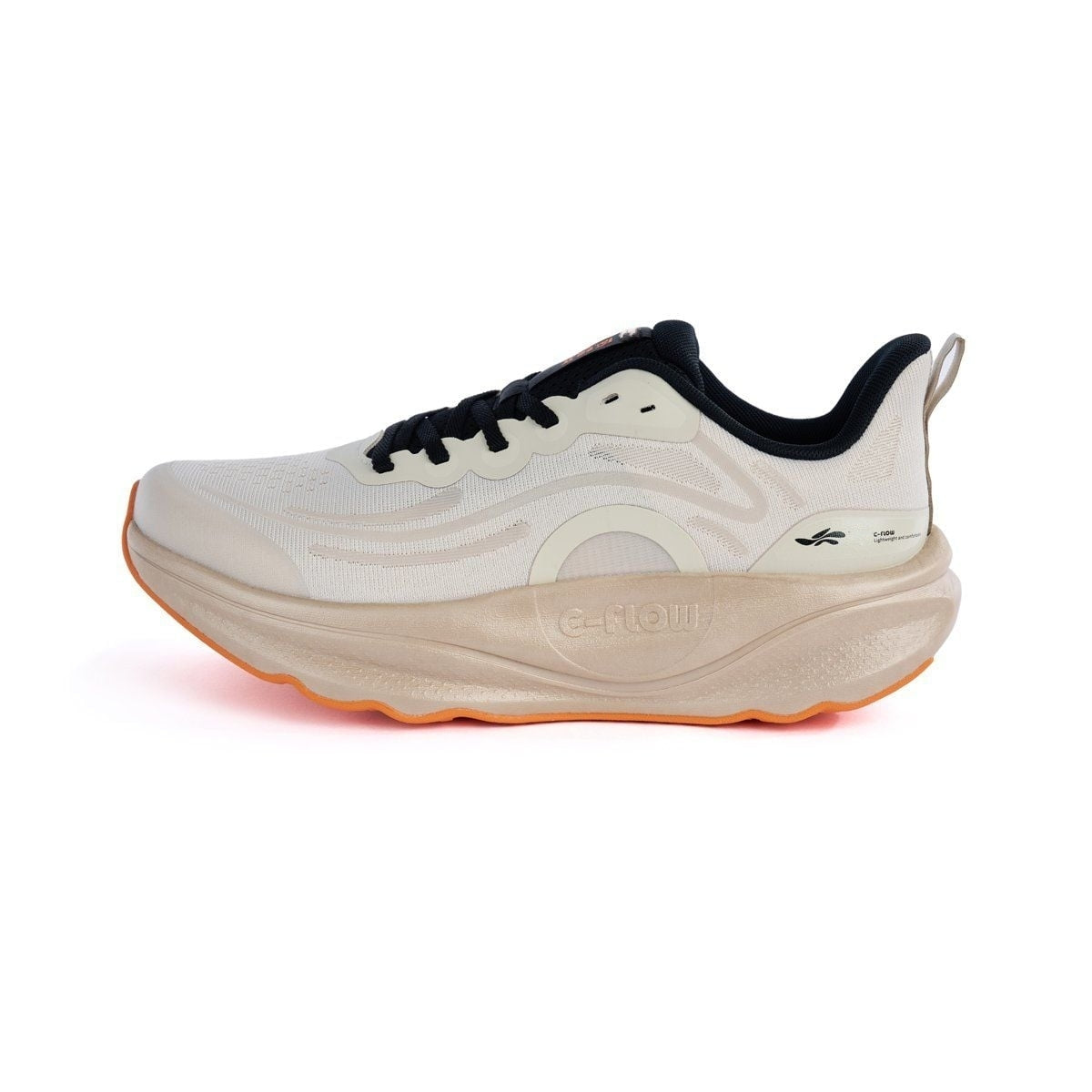 Exploitkick Running Shoes Lightweight Breathable Beige Mesh