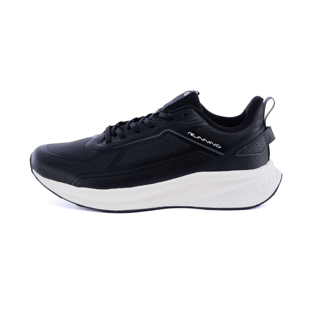 Men's Running Shoes Breathable Mesh Black White