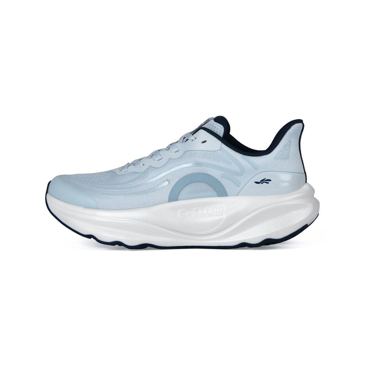 Men's Running Shoes Lightweight Breathable Ice Blue Mesh