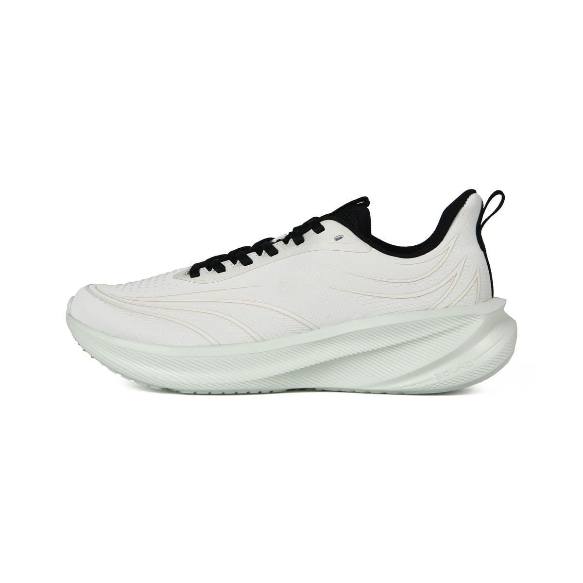 Athletic Running Shoes Lightweight Breathable Mesh White Black