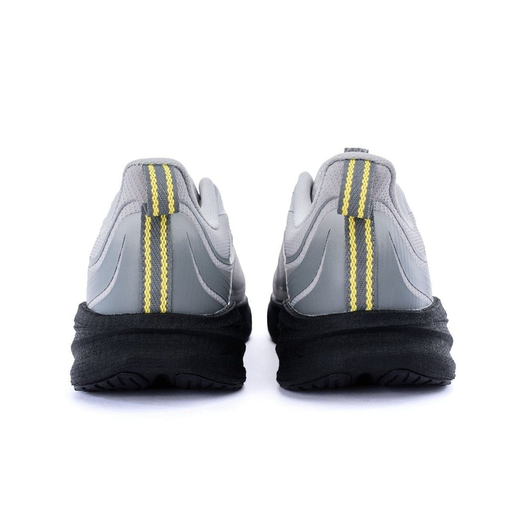 Men's Running Shoes Lightweight Breathable Mesh Grey Black