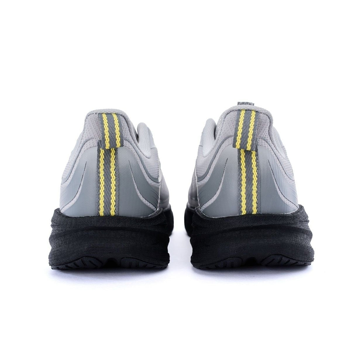 Men's Running Shoes Lightweight Breathable Mesh Grey Black