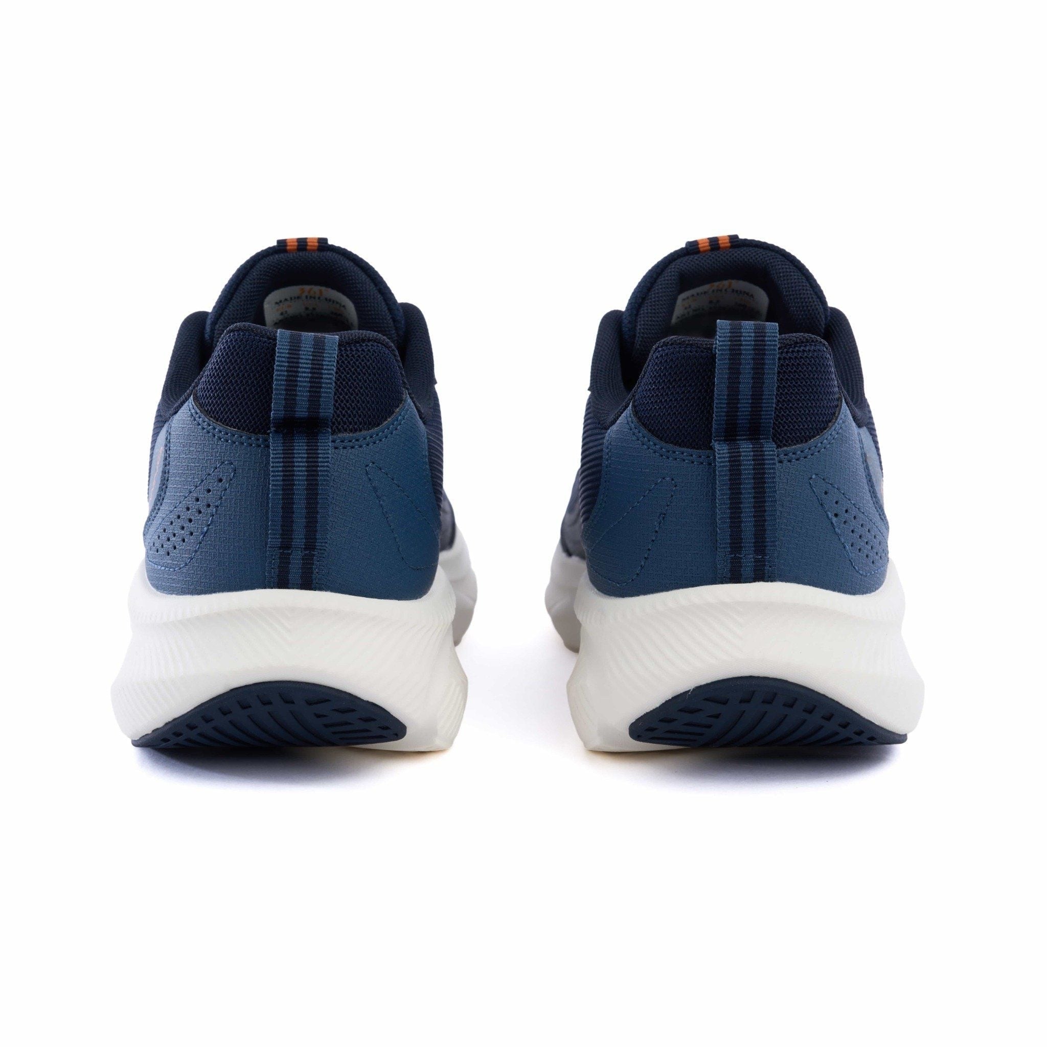 Men's Running Shoes Lightweight Breathable Navy Mesh
