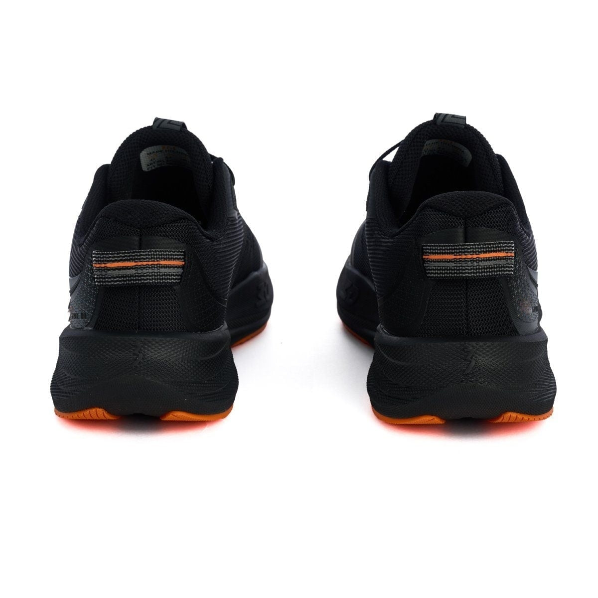 Exploitkick Running Shoes Black Orange Mesh