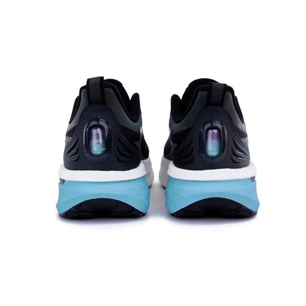 Men's Running Shoes Breathable Mesh Black Blue Gradient