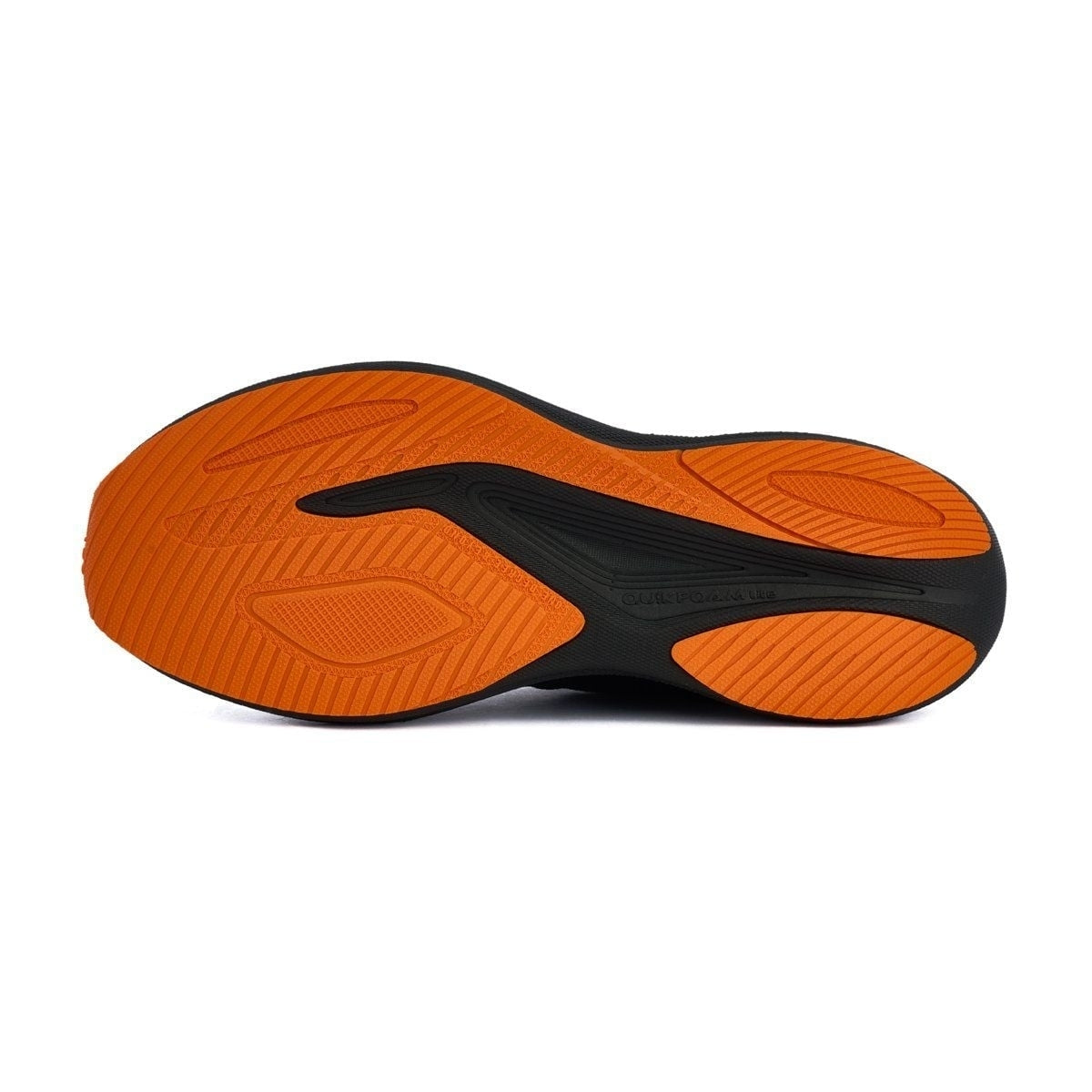 Exploitkick Running Shoes Black Orange Mesh
