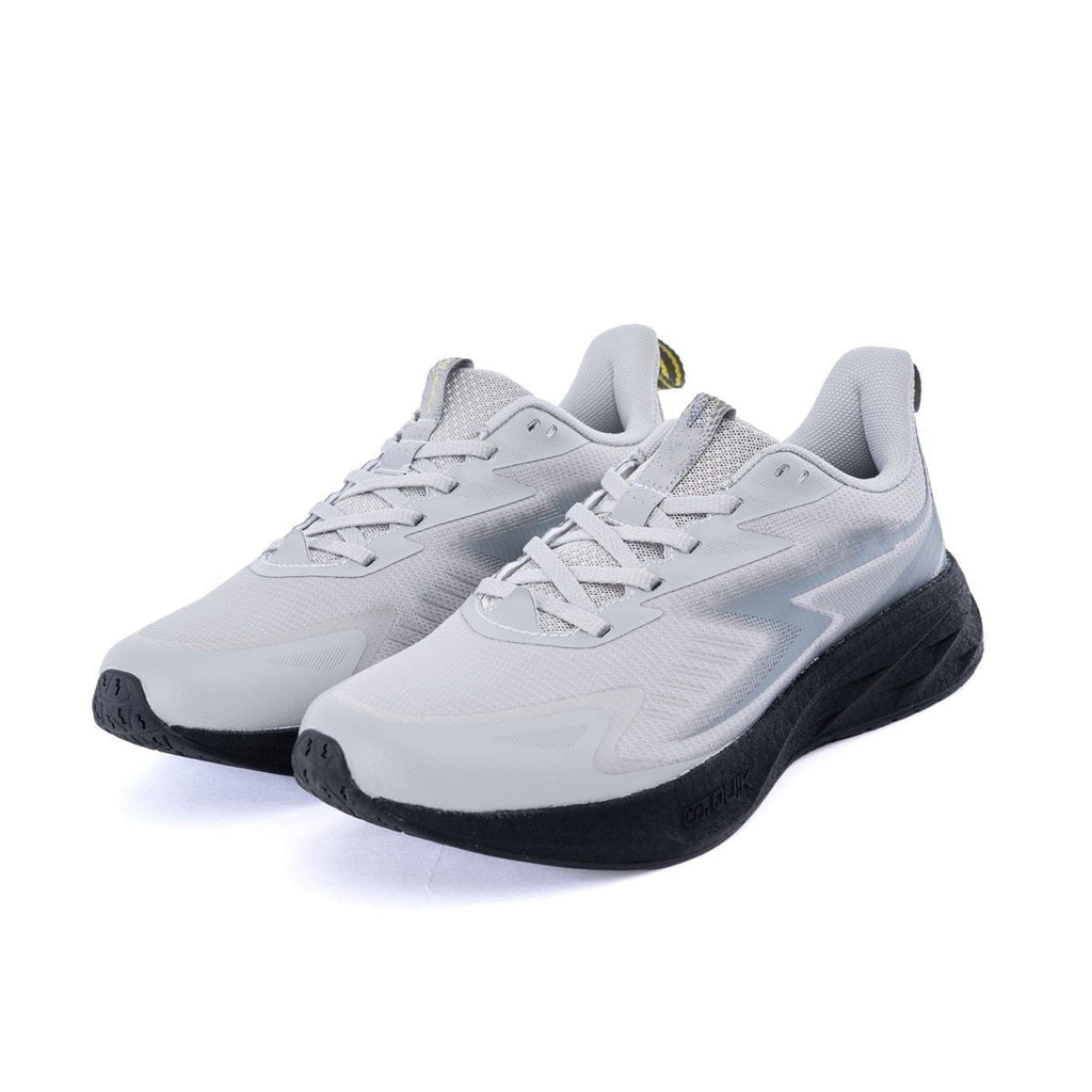 Men's Running Shoes Lightweight Breathable Mesh Grey Black
