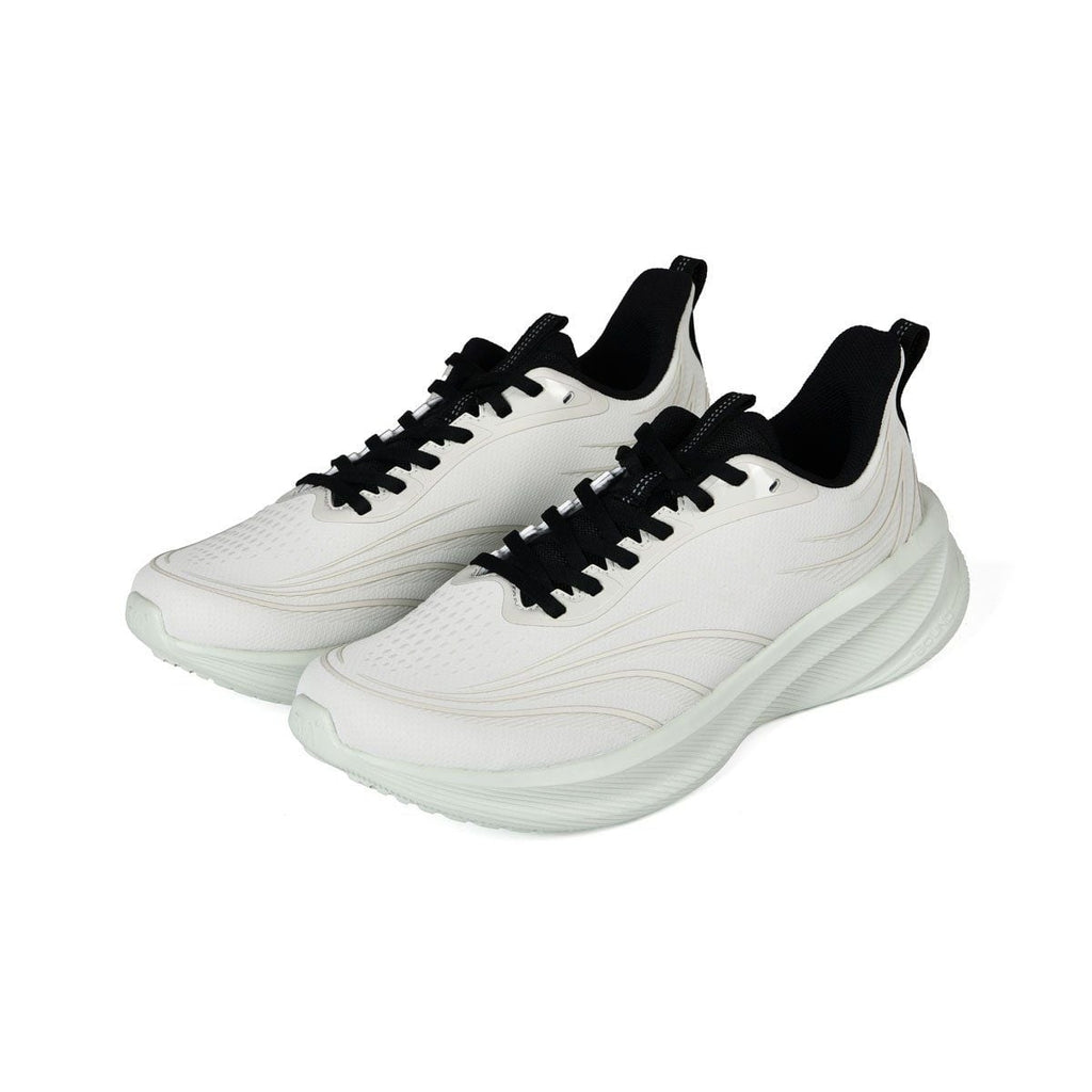 Athletic Running Shoes Lightweight Breathable Mesh White Black