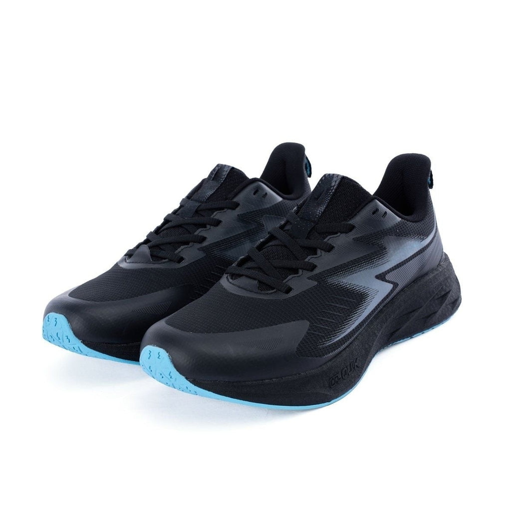 Men's Running Shoes Lightweight Breathable Mesh - Black Blue