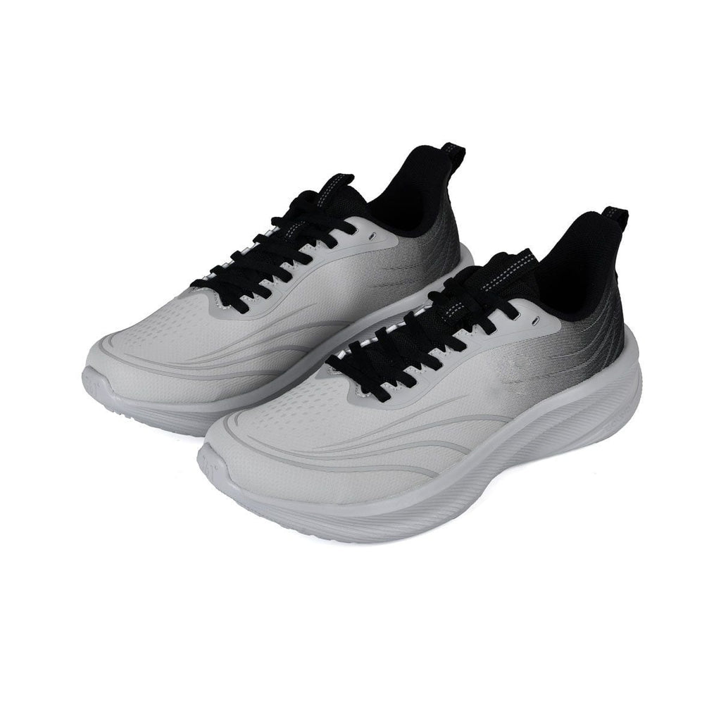 Running Shoes Lightweight Bound Breathable Mesh Grey Black